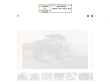 Tablet Screenshot of precisionfabricationplus.com